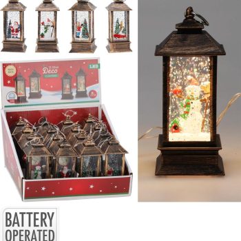 LED Декоративен коледен фенер 13см AX5330250