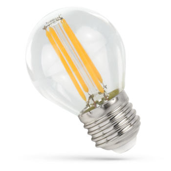 Led mini Ball E27 230v 4w cog clear woj+14072