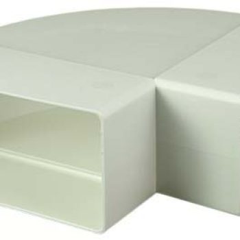Коляно PVC хоризонтално 220×55 KLH25-90