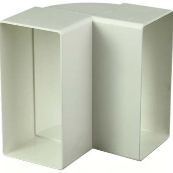 Коляно вертикално PVC 220×55 KLV25-90