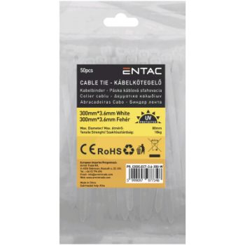 Биндер лента бяла 3.6мм