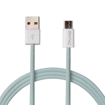 Кабел USB A/MICRO,150cm зелен ECUSB-AM2-NM-GR1.5