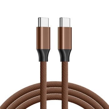 Кабел USB C/C ,150cm кафяв ECUSB-CC3-FM-BR1.5