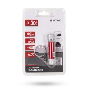 Фенер ключодържател червен-EFL-5LED-KC-R