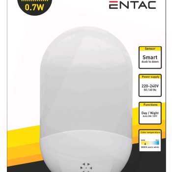Нощна лампа Entac 0.7w ENL-0.7W-DS