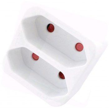 Адаптер  2 евро гнезда