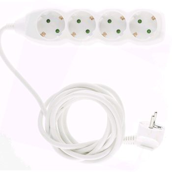 Разклонител с четири гнезда без ключ 1.5М ESEG4-1.5