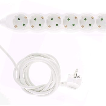 Разклонител с шест гнезда без ключ 1.5М ESEG6-1.5