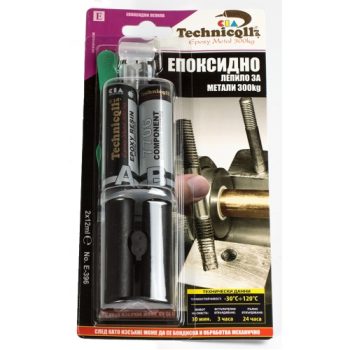 Епоксидно лепило за метали 300 kg 2×12 ml E-396