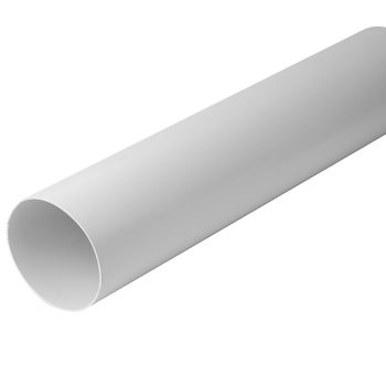 Кръгъл PVC въздуховод Ф100мм, 0.5м А100-0.5