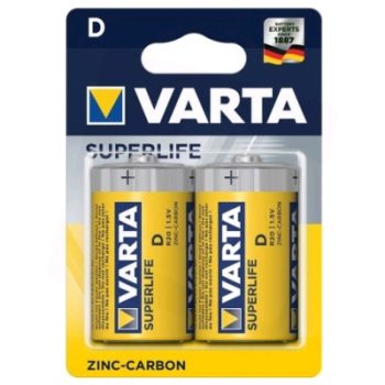 Varta R20 x2 bl superlife