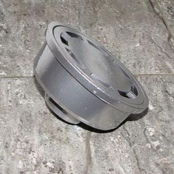 Прав сифон Ф50 кръгъл голям